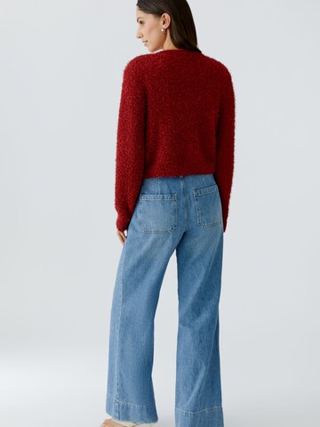 OUI Strickjacke in Rot