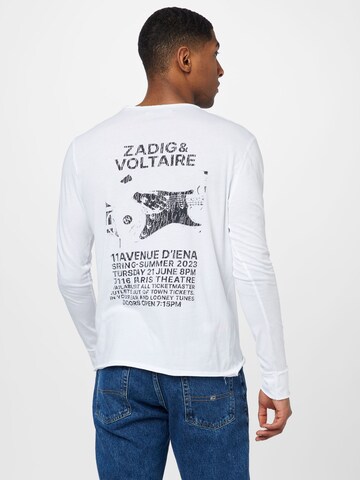 Zadig & Voltaire Тениска в бяло