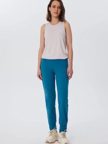 Albero Natur Tapered Pants 'Damen Bio-Baumwoll Yogahose' in Blue