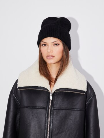 LeGer by Lena Gercke Beanie 'Emely' in Black: front