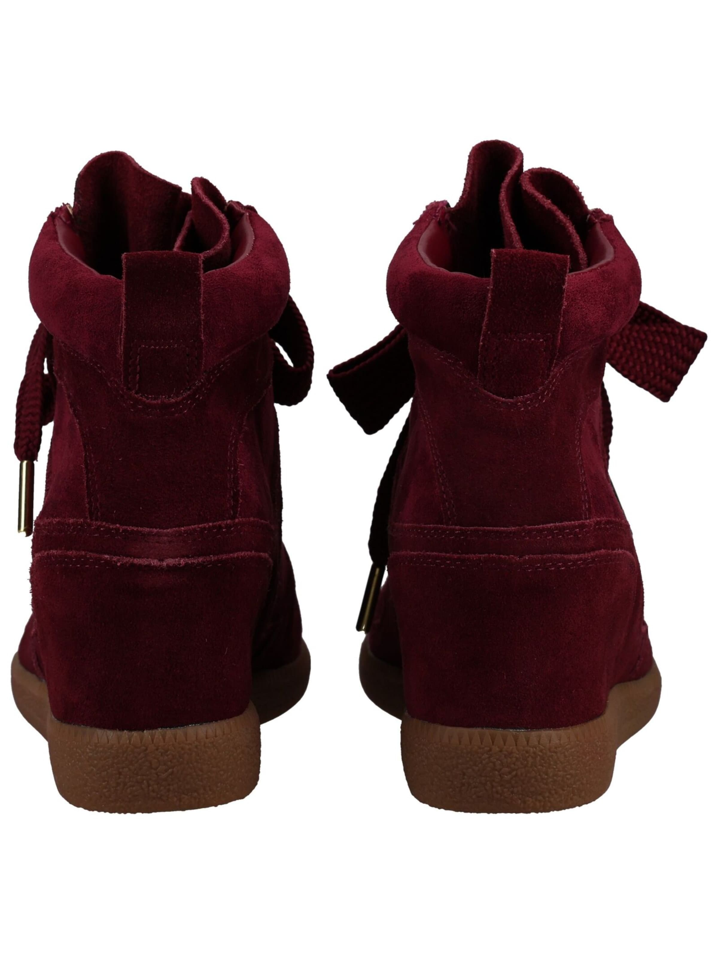 STEVE MADDEN Sneakers hoog in Rood: terug