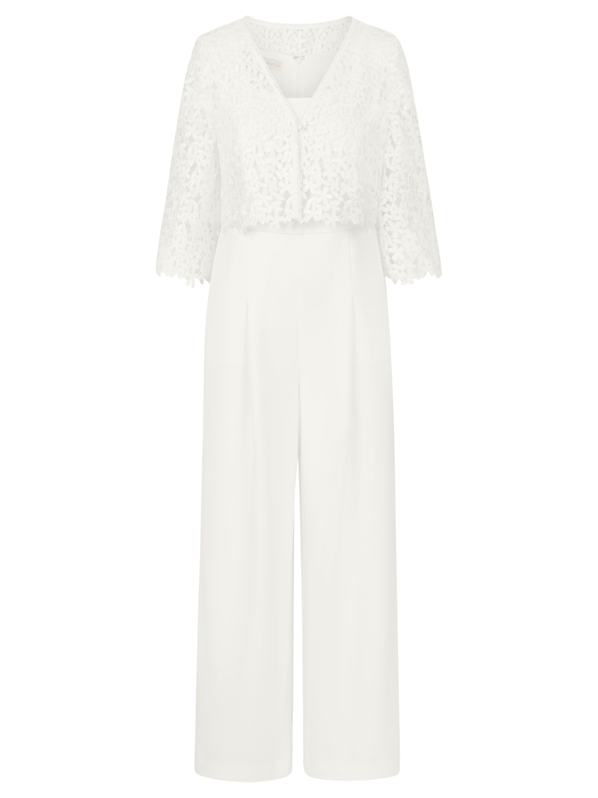 APART Jumpsuit in Weiß: Vorderseite