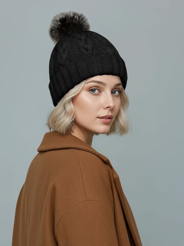 Neverless Beanie 'Jule' in Black