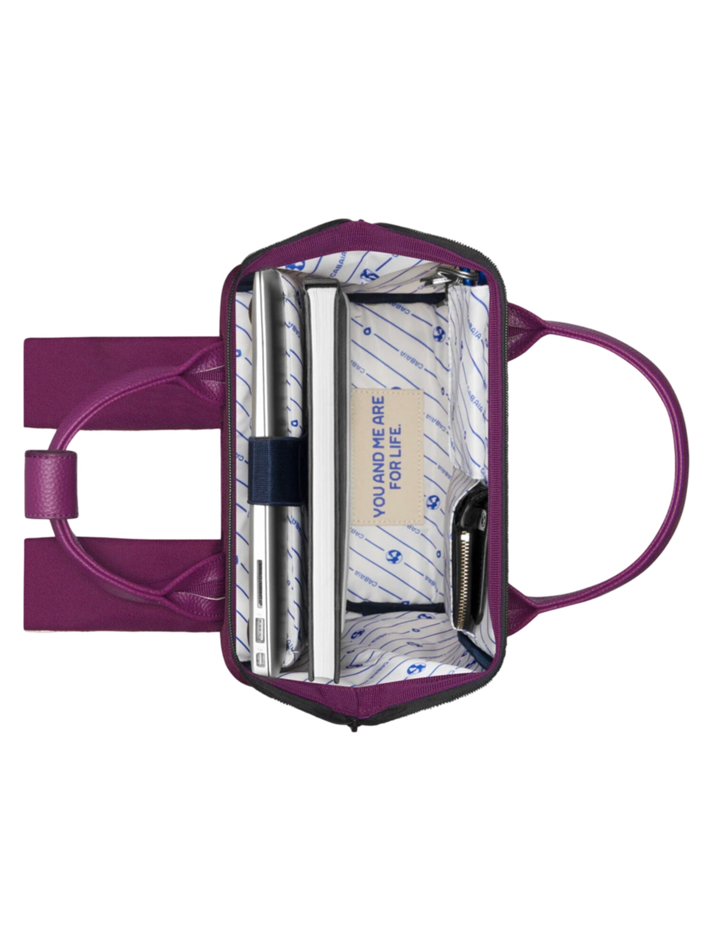 Cabaia Backpack 'Kingston S' in Purple