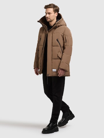 khujo Winterjas 'Kanf2' in Bruin