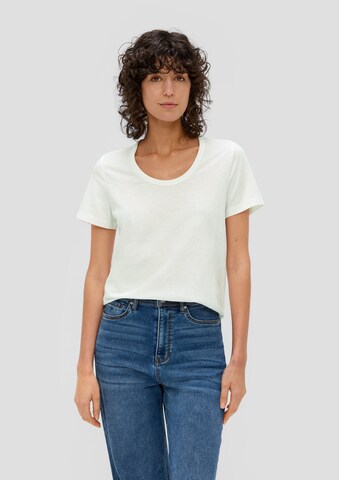 T-shirt s.Oliver en beige : devant