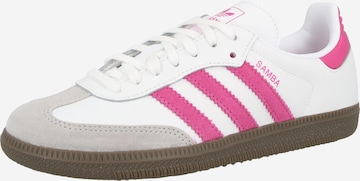Baskets 'SAMBA' ADIDAS ORIGINALS en blanc : devant