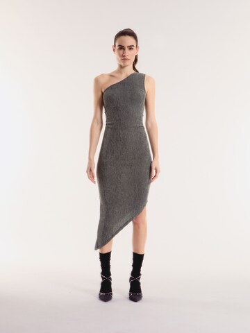 OUT OF ORBIT Dress 'Vivian' in Grey: front