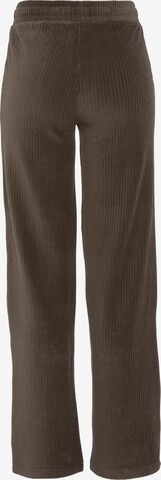 VIVANCE Szeroka nogawka Spodnie w kolorze brązowy