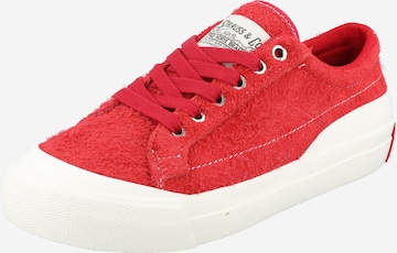 LEVI'S Sneakers in Red: front