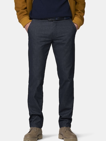 Regular Pantalon chino 'Paris 2-3609' MEYER en bleu : devant