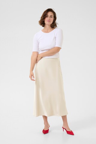 Kaffe Rok 'KAHill' in Beige
