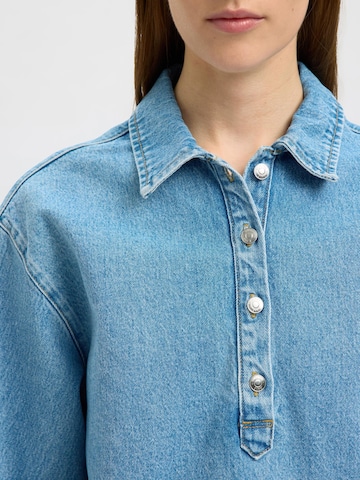SELECTED - Blusa en azul