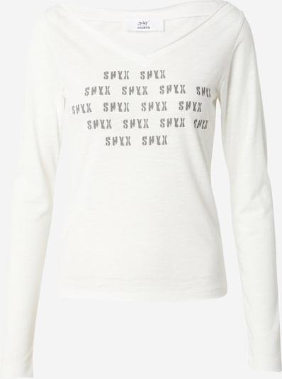 SHYX T-shirt en gris / blanc, Vue avec produit