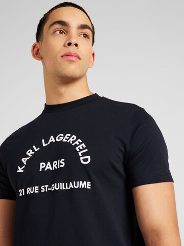 Tricou de la Karl Lagerfeld pe albastru