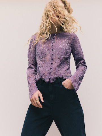 Next Blouse in Lila