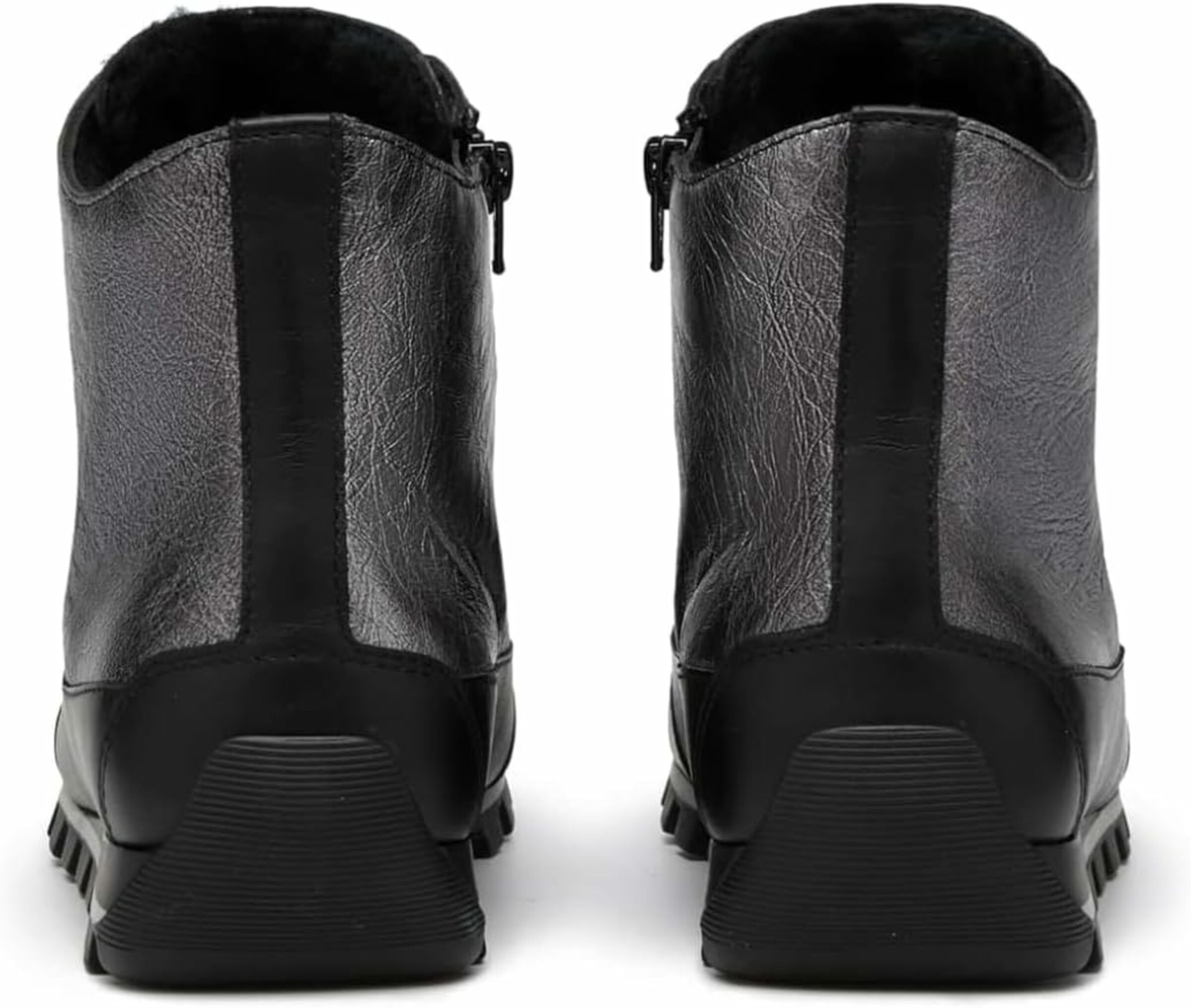 NATURINO Sneakers hoog in Zwart