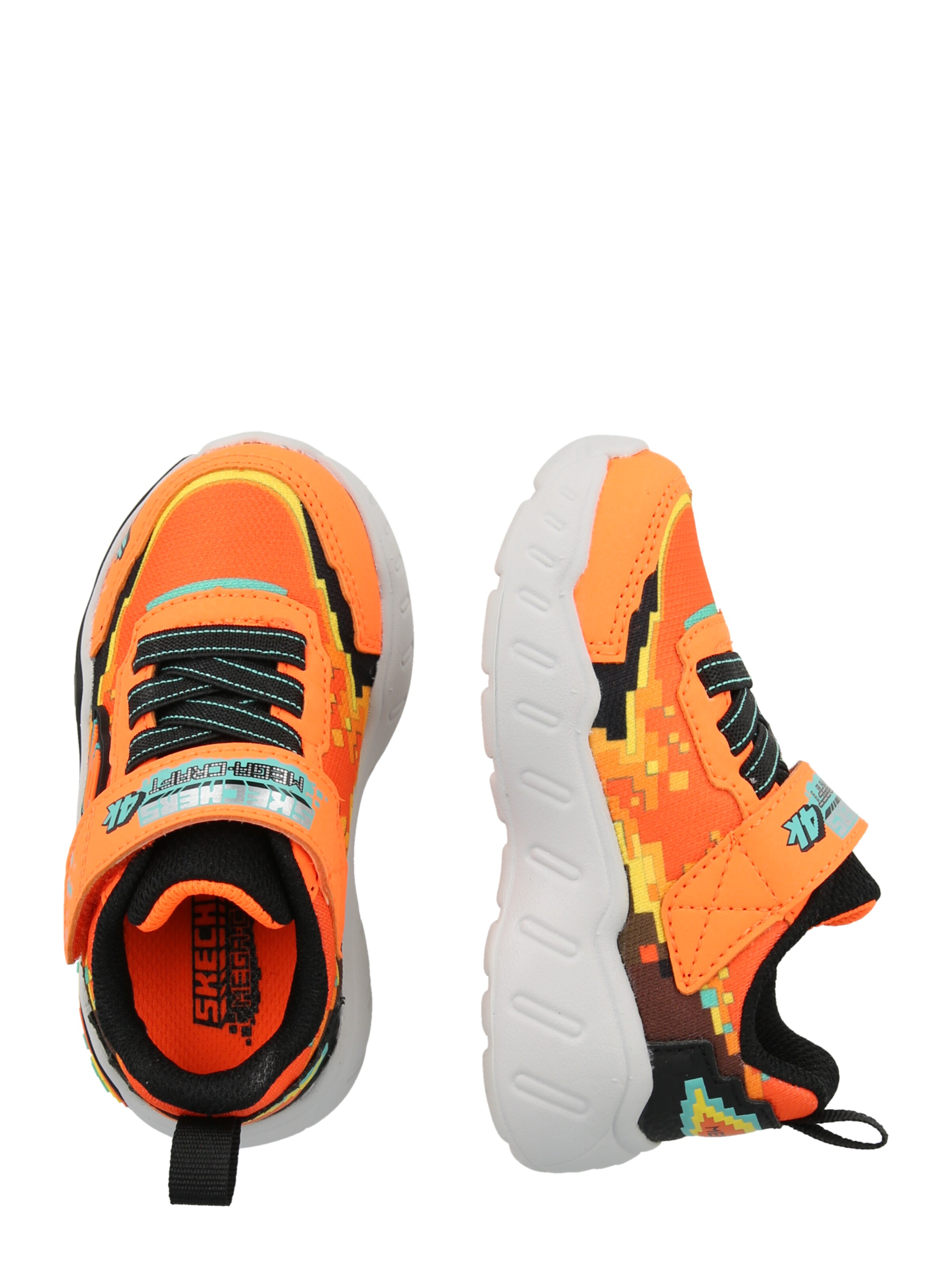 SKECHERS Trampki 'MEGA SCENE' w kolorze pomarańczowy