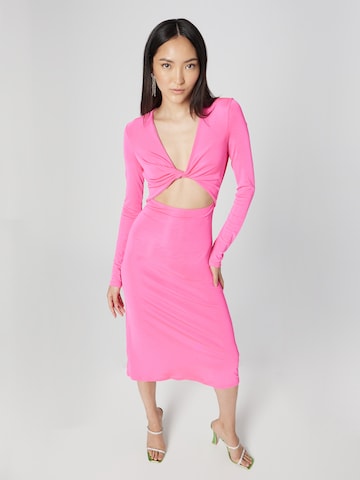 Katy Perry exclusive for ABOUT YOU - Vestido 'Cindy' en rosa: frente