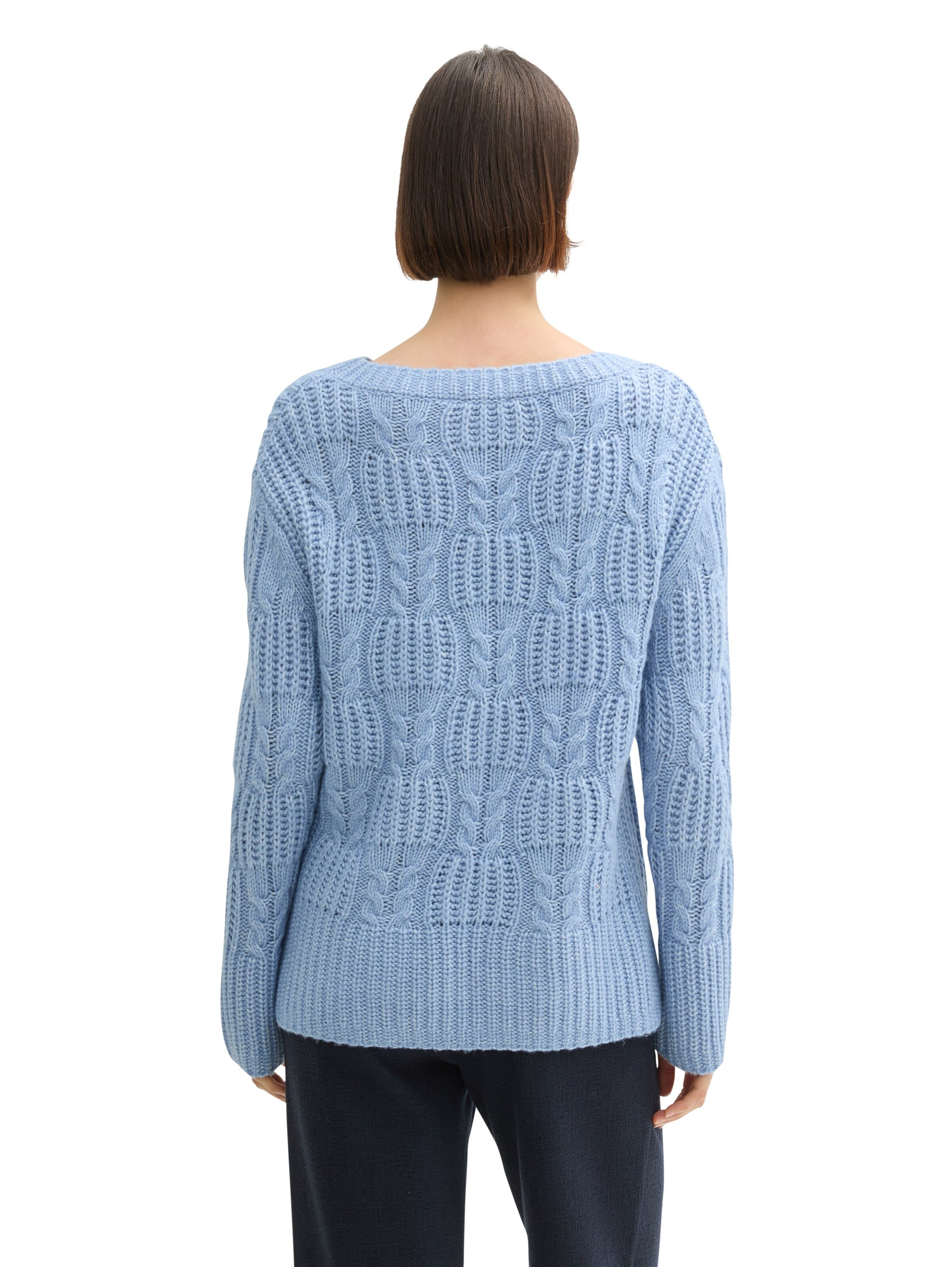 TOM TAILOR Sweater in Blue