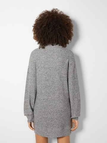 Bershka Knitted dress in Grey