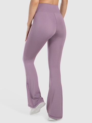 Smilodox Flared Leggings ' Leonora ' in Purple