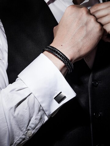 Bracelet 'Double' SERASAR en noir
