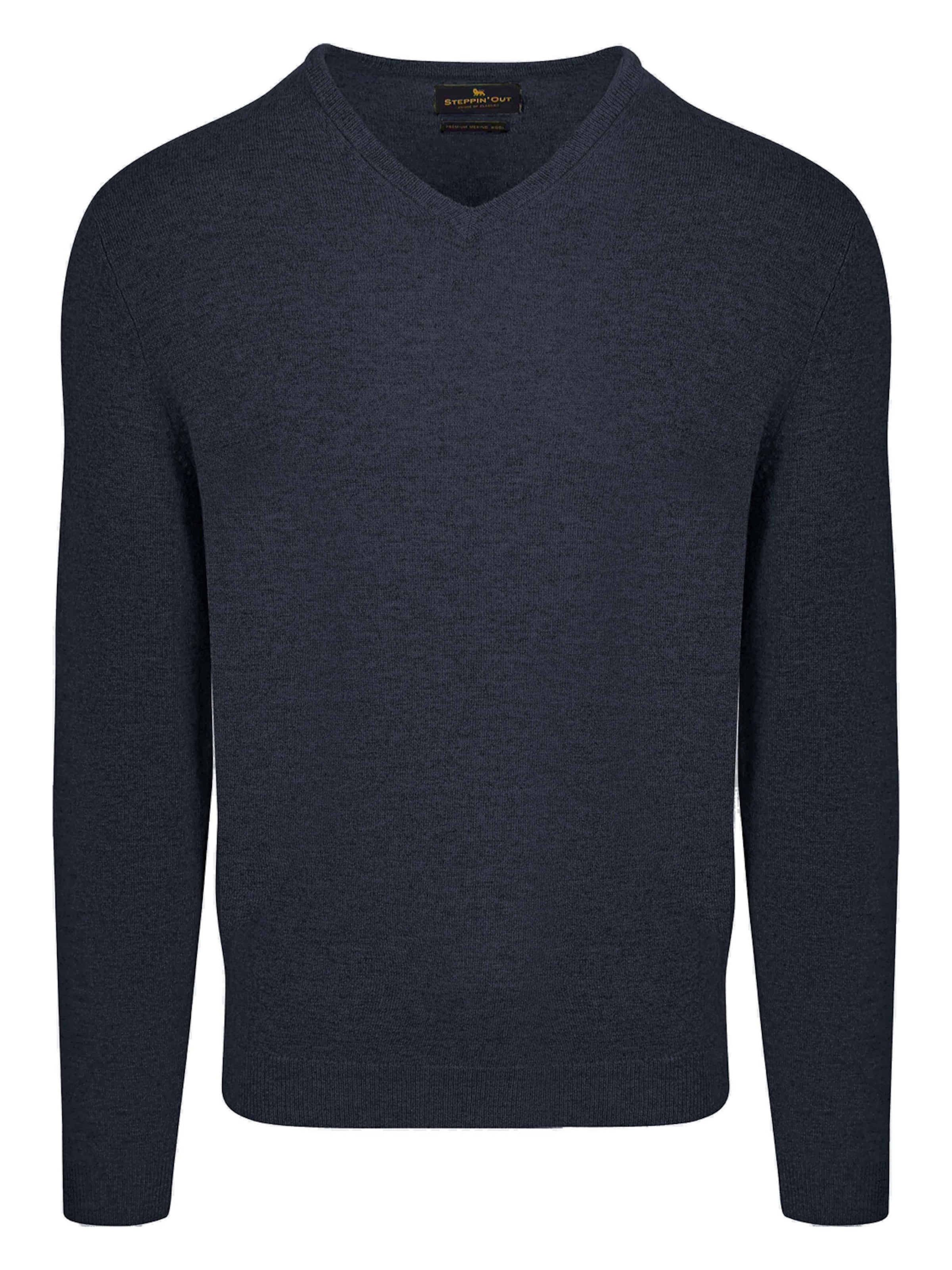 Steppin' out Pullover‌‌‌‌‌‌‌‌ in Blau: Vorderseite