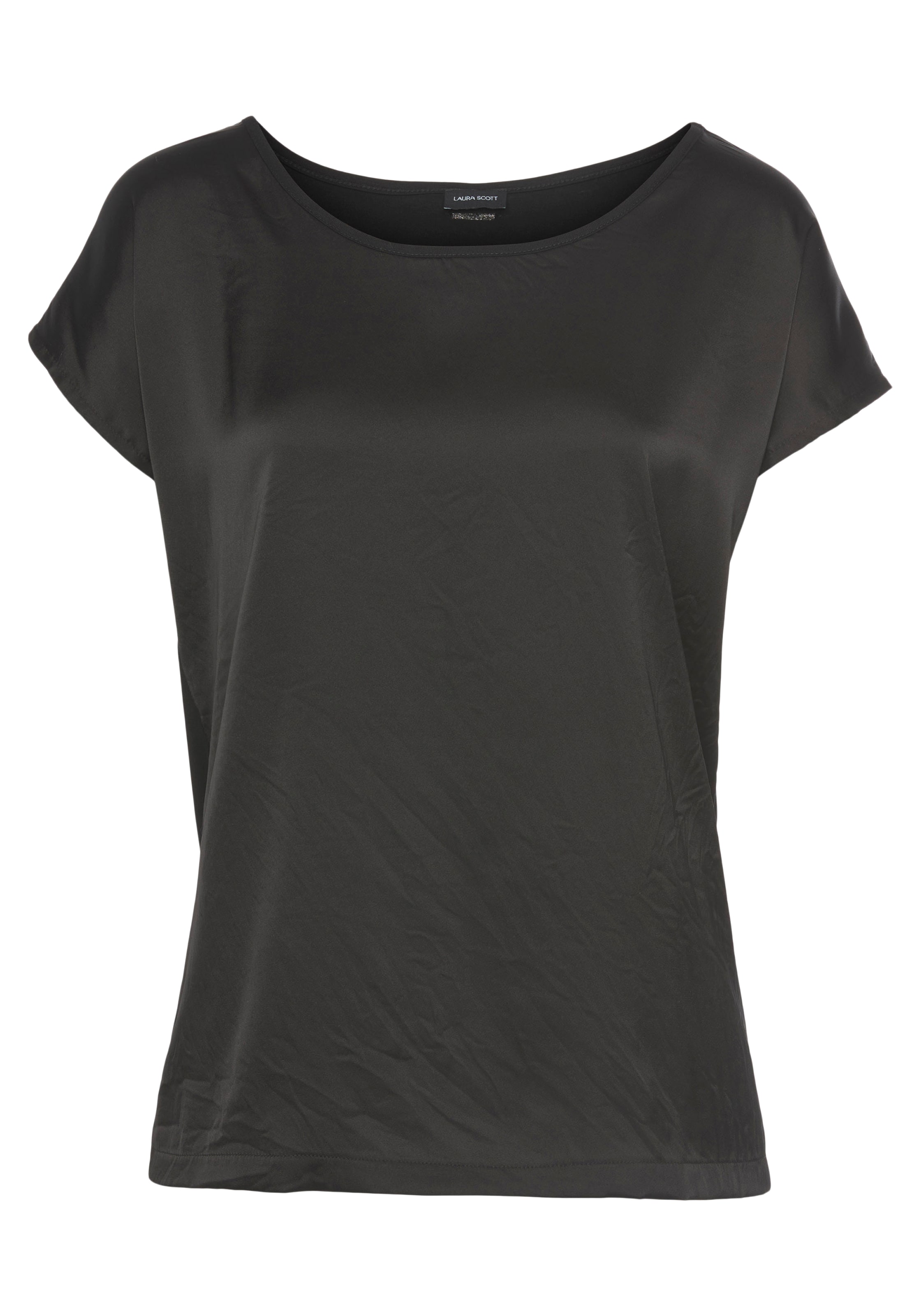 LAURA SCOTT Bluse in Schwarz: Vorderseite