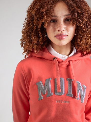Derbe Sweatshirt 'MoinMoin' in Oranje
