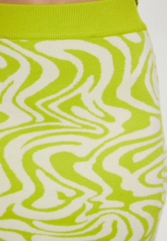 žalia swirly Sijonas