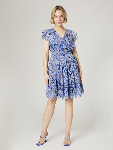 Guido Maria Kretschmer Women - Vestido 'Charlotte' em azul: frente