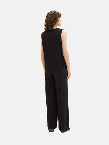 TOM TAILOR Top in Black