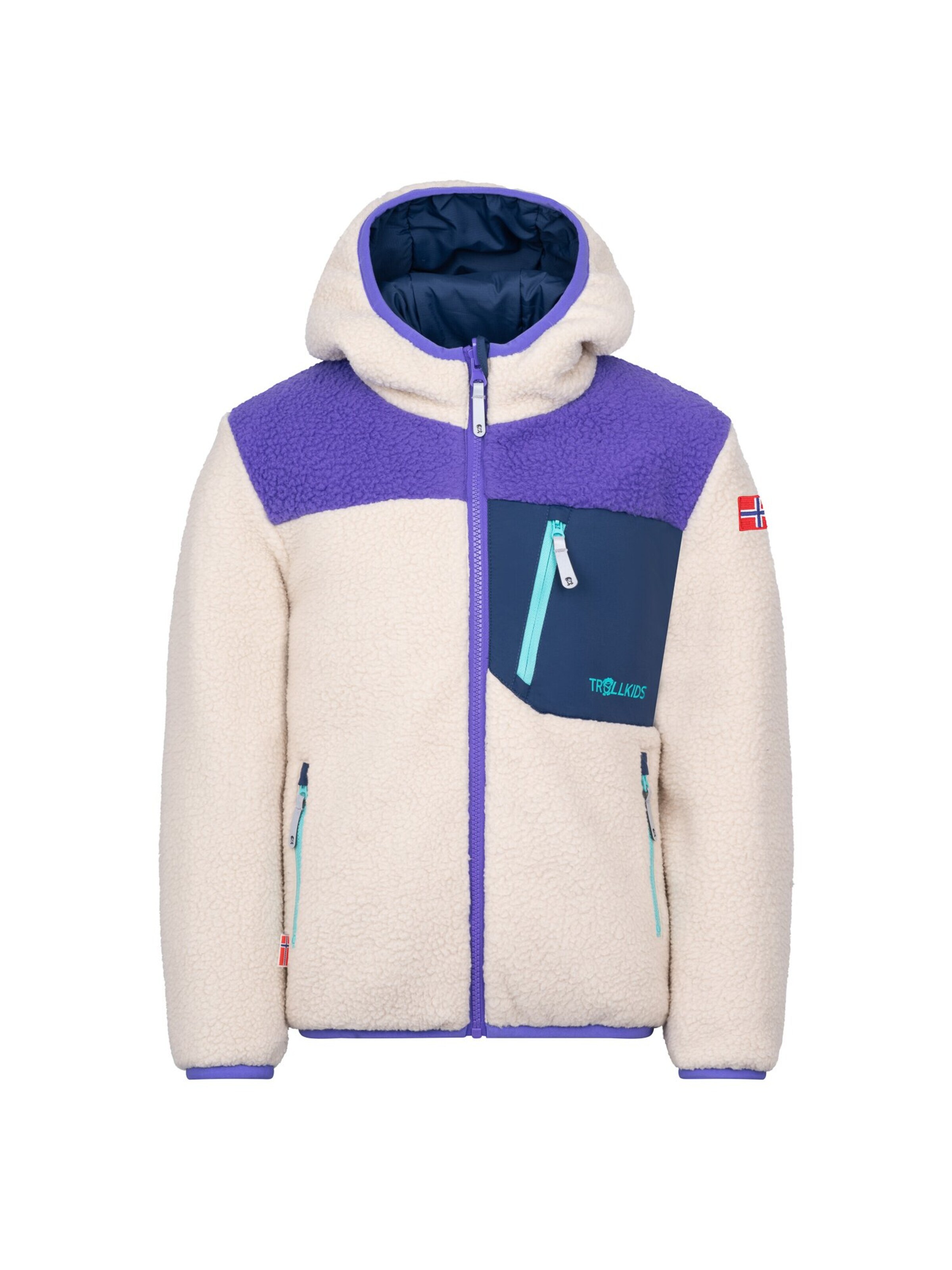 TROLLKIDS Outdoor jacket in Purple