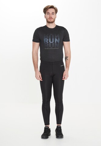 ENDURANCE Skinny Workout Pants 'Malaga' in Black