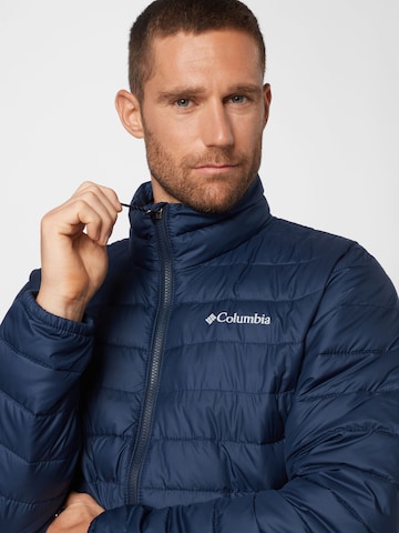 Giacca per outdoor 'Powder Lite' di COLUMBIA in blu