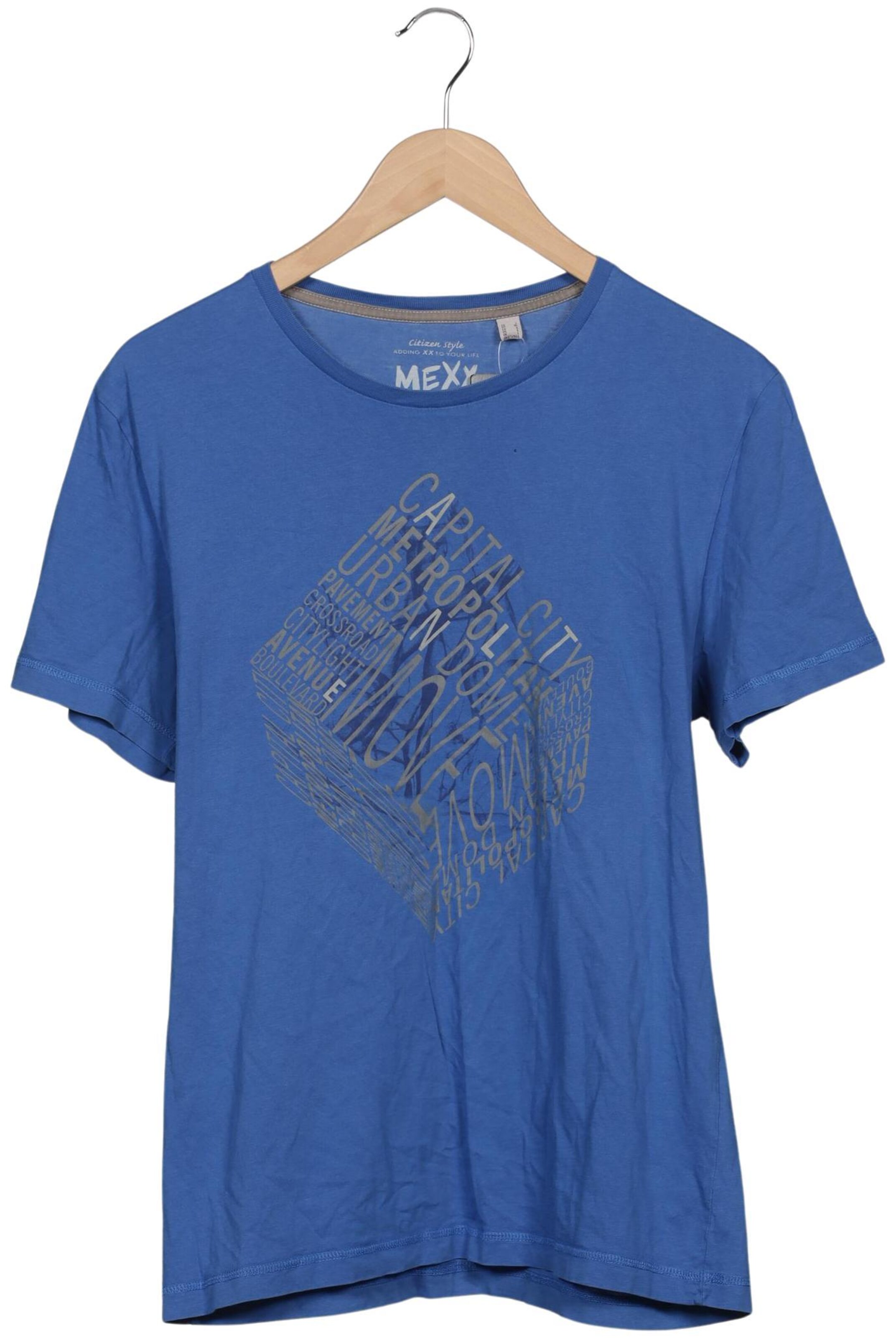 MEXX Shirt in L in Blue: front