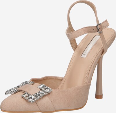 Dorothy Perkins Pumps in taupe / silber, Produktansicht