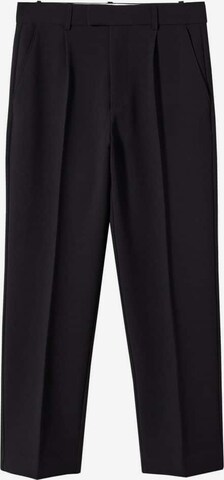 MANGO Regular Панталон с набор 'Fortun' в черно: отпред