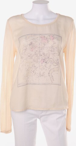 MAISON SCOTCH Longsleeve-Shirt M in Beige: predná strana