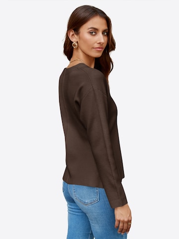 Imily Bela Kardigán - barna: hátul