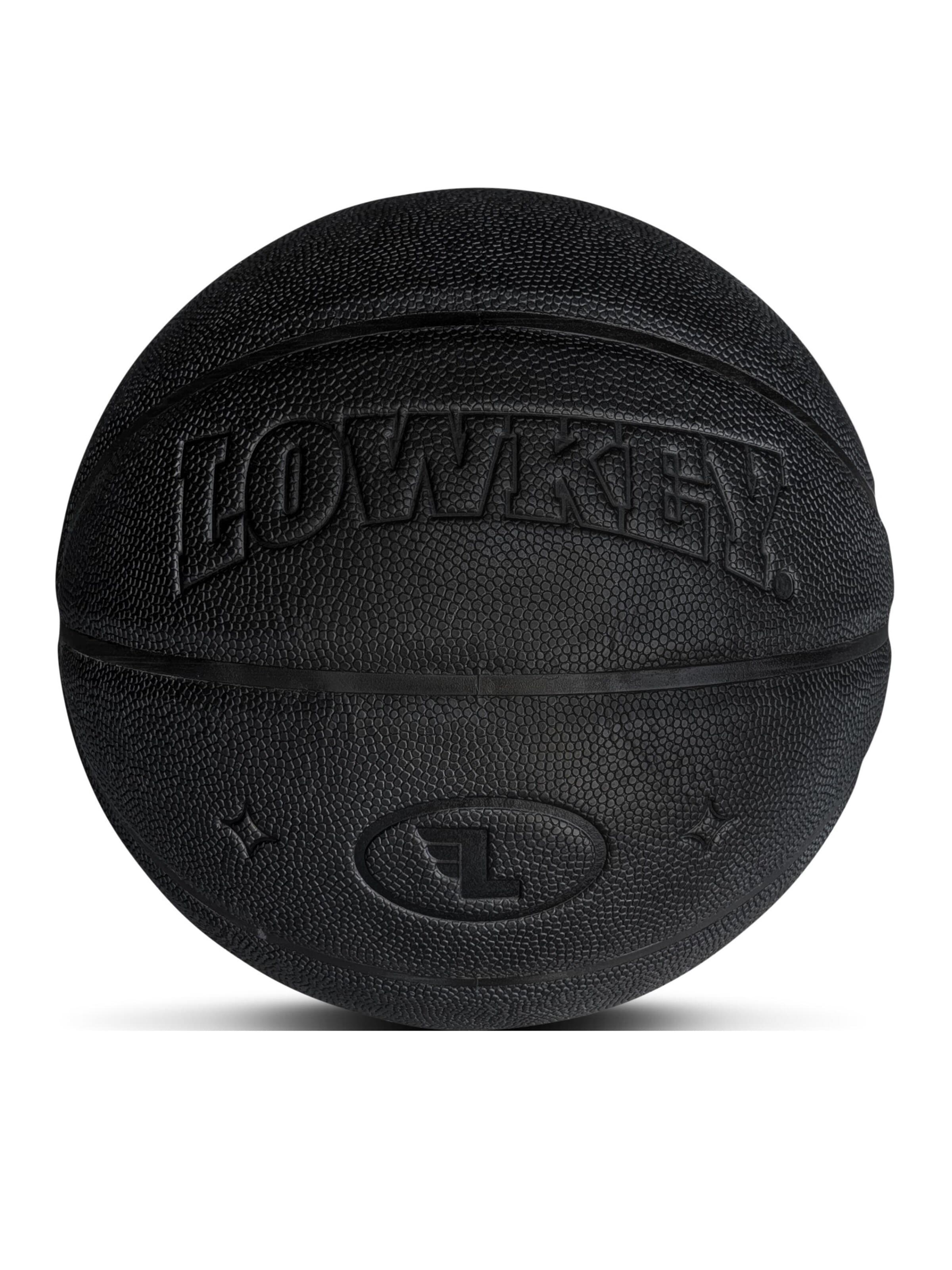Lowkey Boll 'All-Black Basketball Offizielle NBA Größe 7 | Schwarzes Design' i svart: framsida
