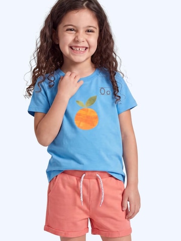 T-Shirt 'Orange' MelaDi en bleu