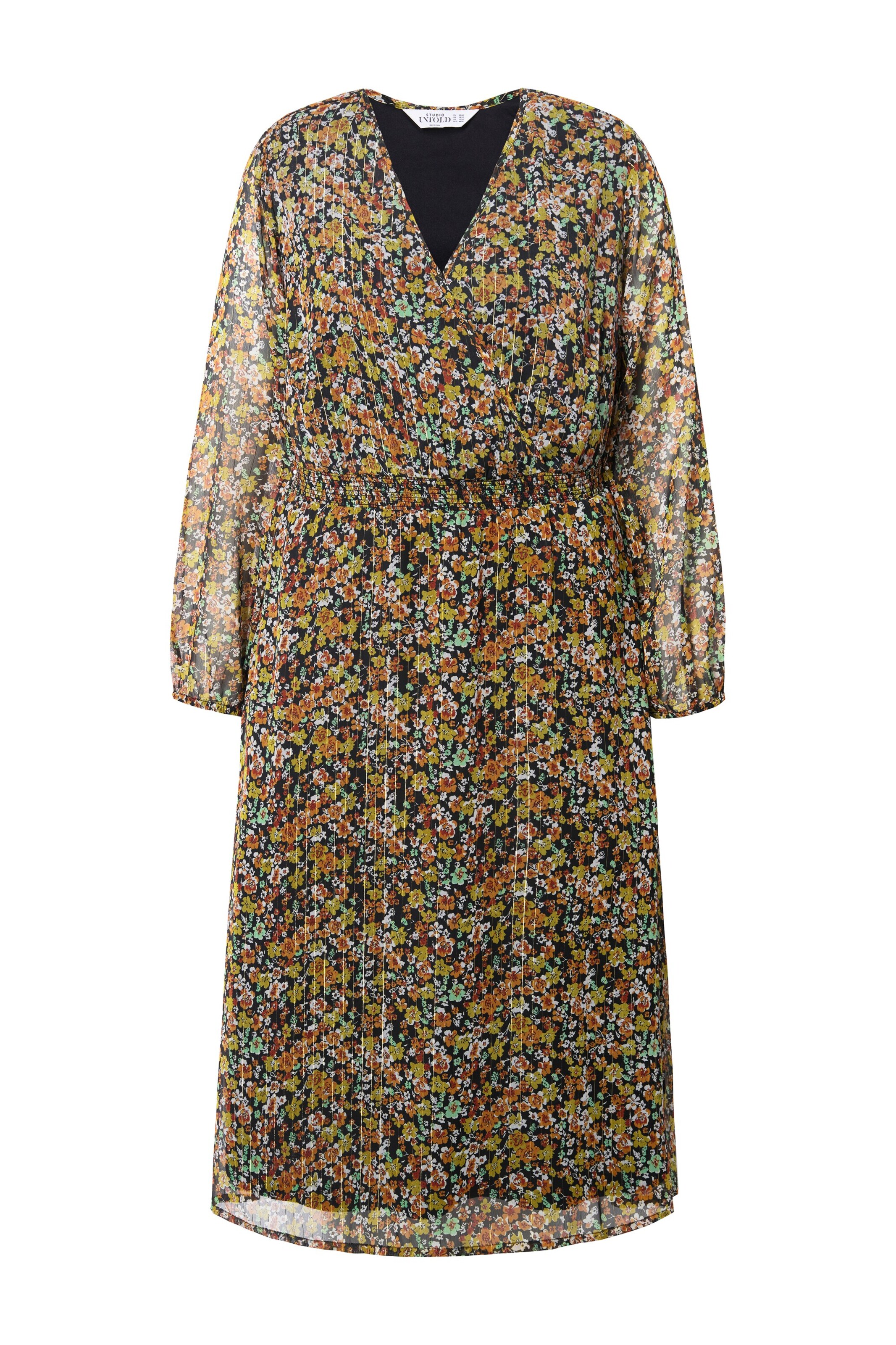 Studio Untold Jurk in Gemengde kleuren: voorkant