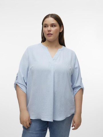 Vero Moda Curve Blouse in Blauw