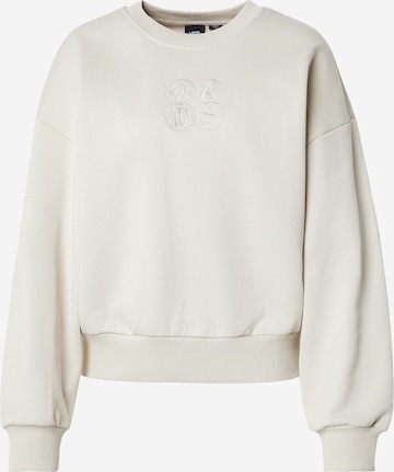 VANS - Sudadera 'ELLIPSE' en beige: frente