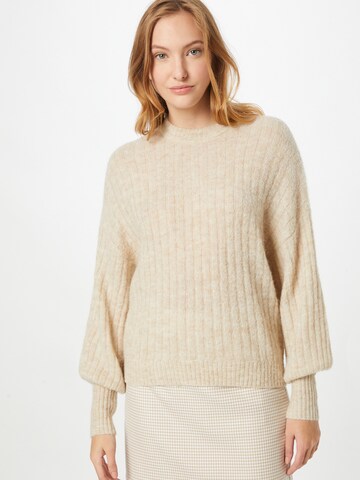 MSCH COPENHAGEN Sweater 'Cheanna' in Beige: front