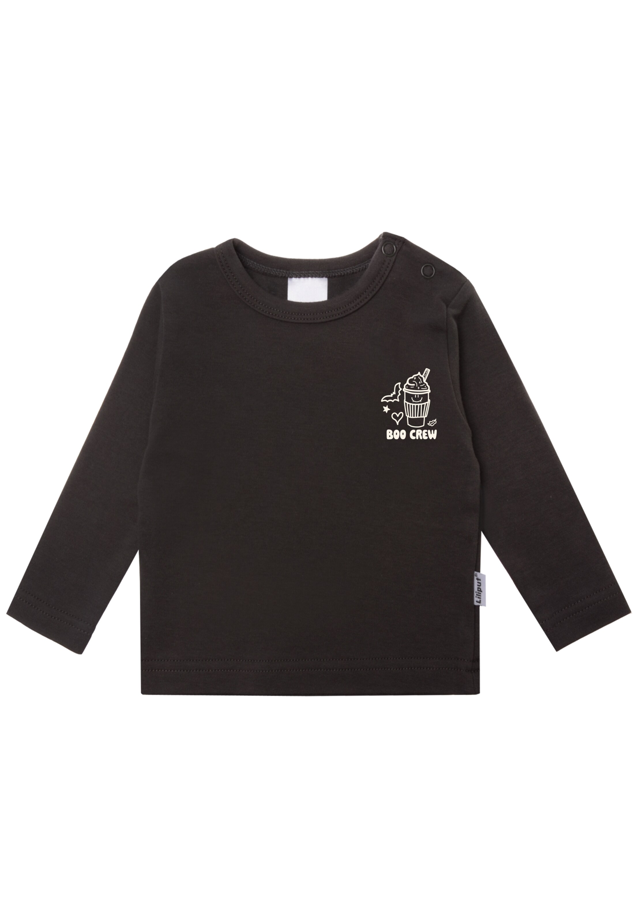 LILIPUT Sweatshirt 'Boo Crew To Go' in Grey: front