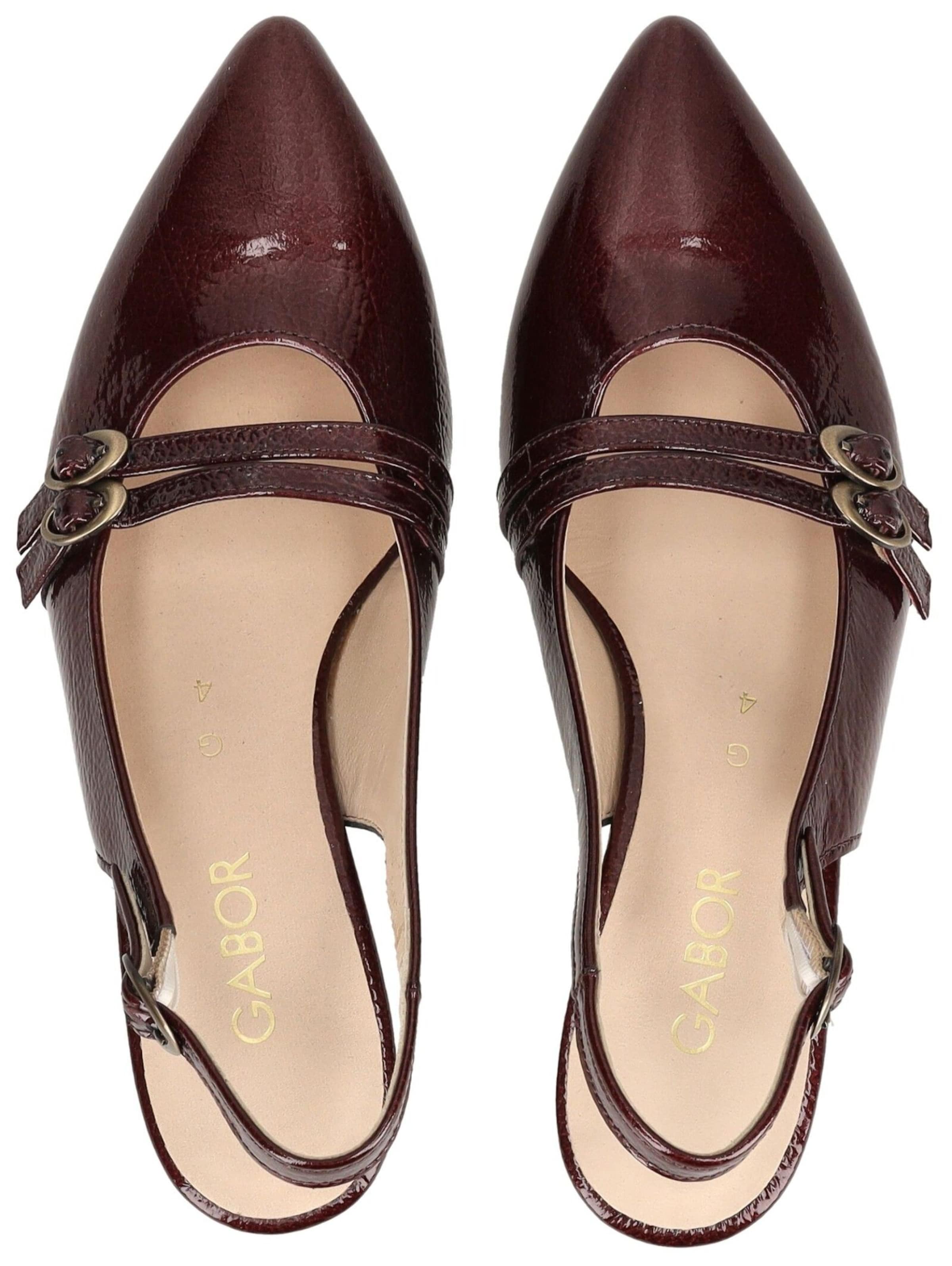 GABOR Slingpumps in Rood