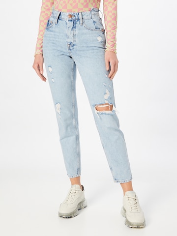 River Island Regular Jeans 'REWORK CECE' in Blauw: voorkant